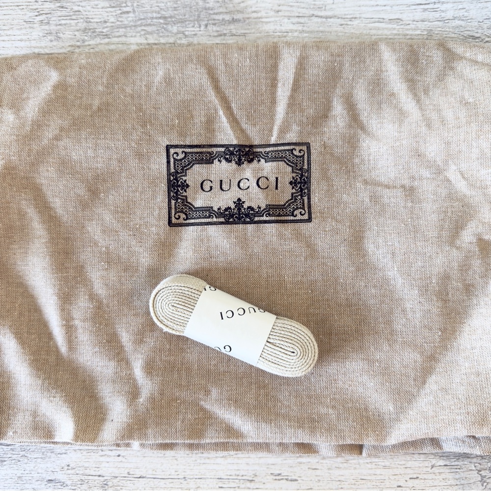 New Gucci Tennis 1977 GG Supreme high top women sneakers size IT 34.5, US 4.5 - Picture 12 of 13